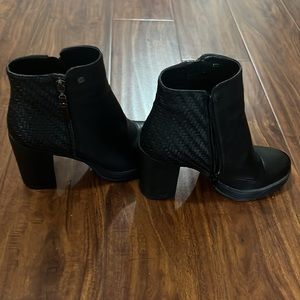 Black booties